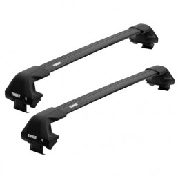 Багажник Thule EVO Edge Clamp на крышу автомобиля Mini Clubman с 2015 г. на гладкую крышу (черная крыловидная дуга)