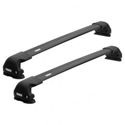 Багажник Thule EVO Edge FixPoint на крышу автомобиля Mitsubishi L200 с 2024 г. в штатное место (черная крыловидная дуга)